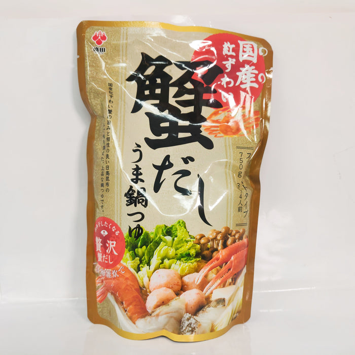 日本鍋底(蟹味) - Morita Crab Hot Pot Soup Base 750g
