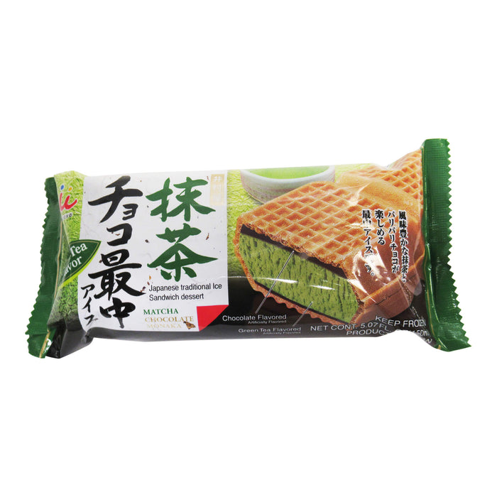 井村屋抹茶冰淇淋 - Imuraya Sandwich Matcha Ice Cream Monaka