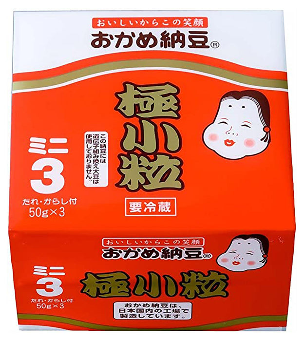 日本笑顏極小粒納豆 - Okame Natto 3-ct