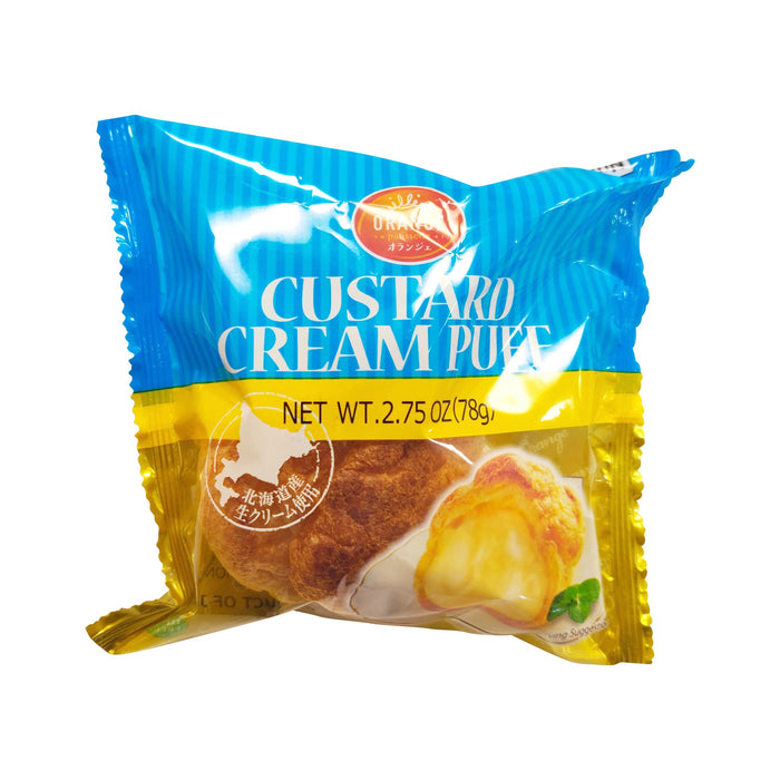 Orange Custard Cream Puff