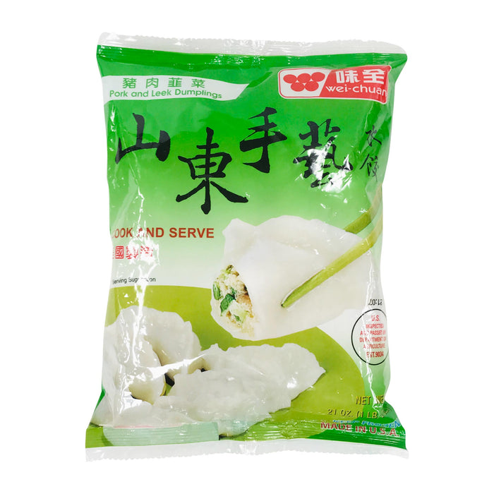 味全山東韭菜豬肉水餃 - Wei Chuan SD Pork/Chives Dumpling  21 oz