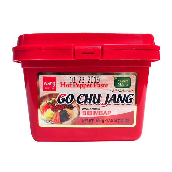 韓國王甜辣醬 - Wang Korea Gochujang Chili Paste No MSG 1 lbs
