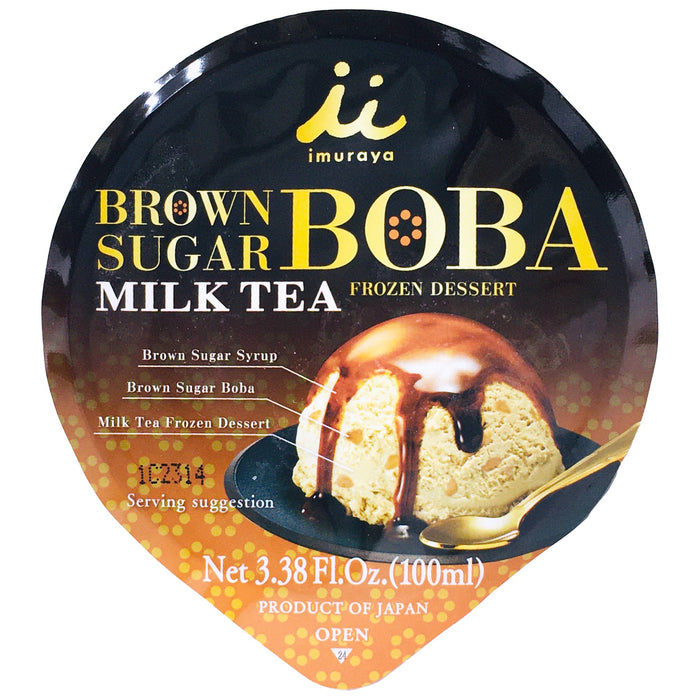 井村屋黑糖珍奶冰杯 - Imuraya Brown Sugar Boba Cup