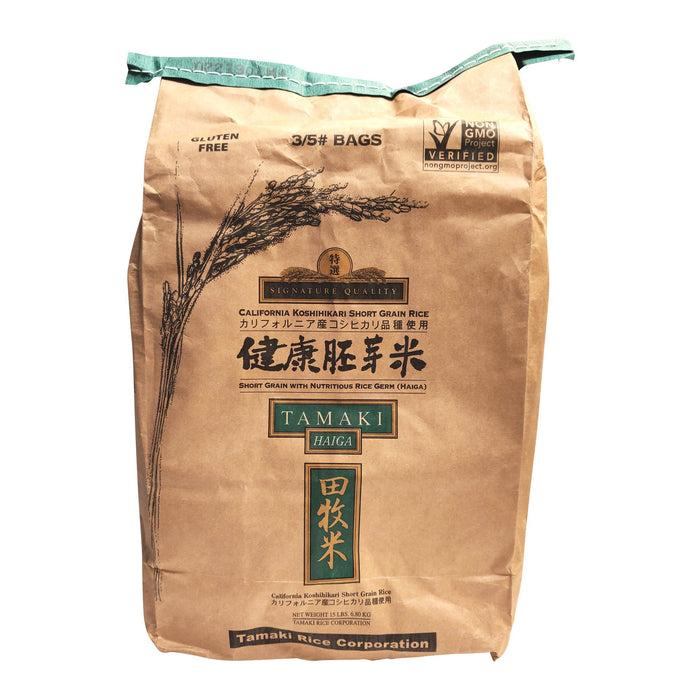 日本田牧健康胚芽米 - Tamaki Haiga Rice 15 lbs (Short Grain)