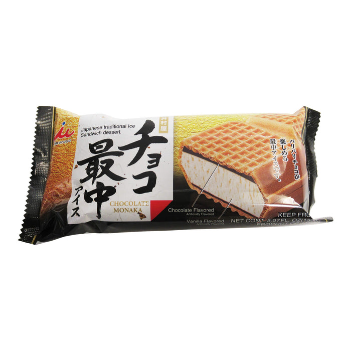 井村屋巧克力冰淇淋 - Imuraya Sandwich Chocolate Ice Cream Monaka