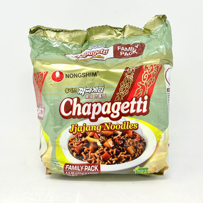 農心炸醬麵 - Nongshim Chapagetti Chajang Noodle 4-ct