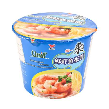 統一海鮮桶麵 - Tung-I Seafood Flavor Noodles Bowl