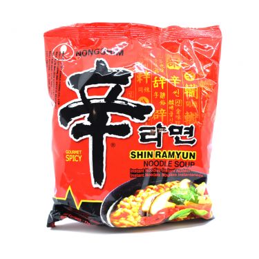農心辛拉麵 - Nongshim Shin Spicy Ramen Noodles 4-ct